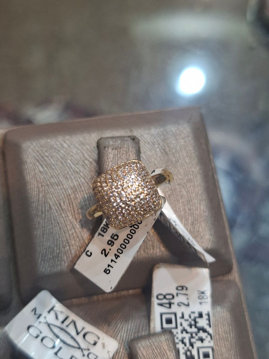 خاتم — مصانع او ورش — عيار 18 — 2.95 جم