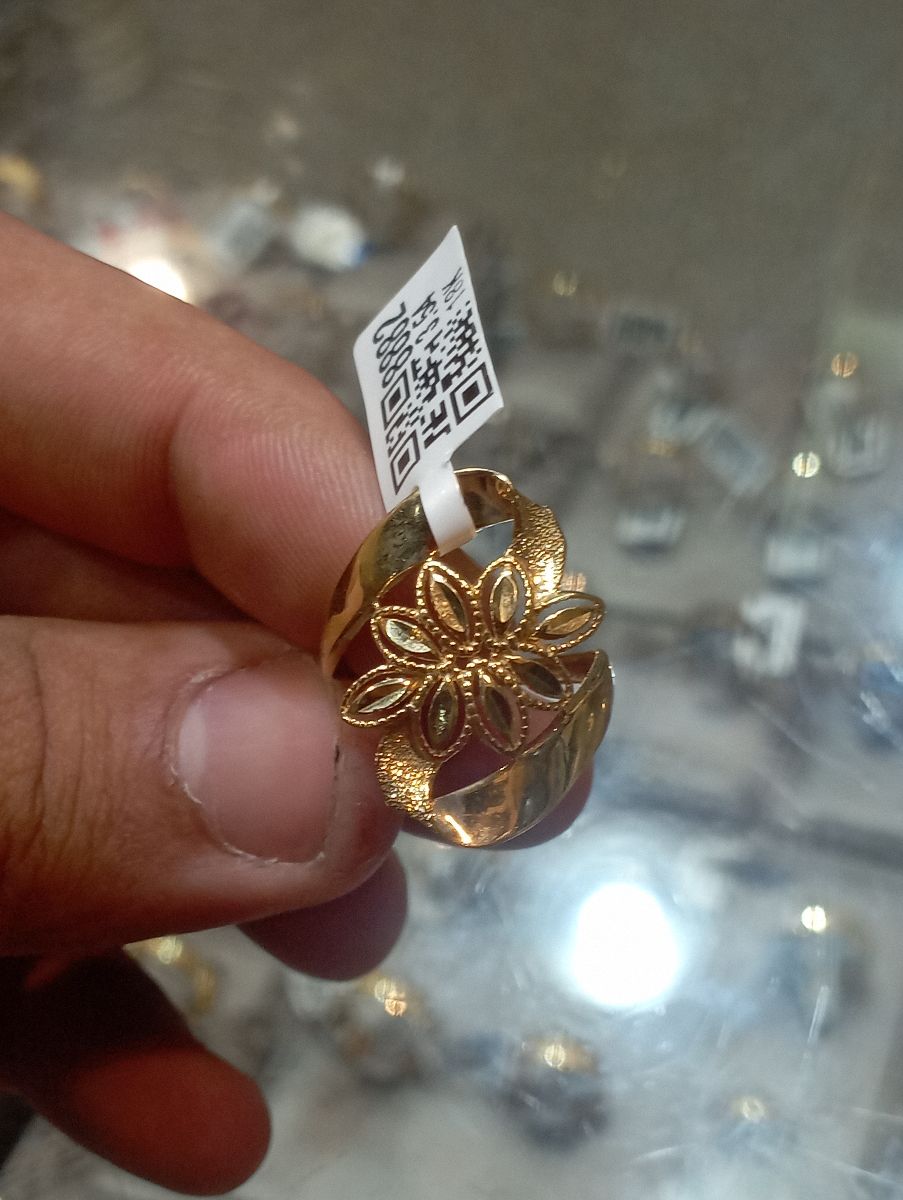 خاتم — ليزر — عيار 18 — صورة 1