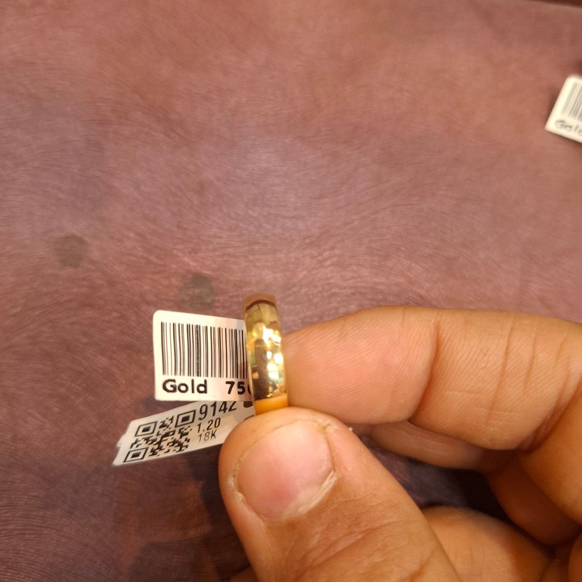 دبلة — OG — عيار 18 — صورة 1
