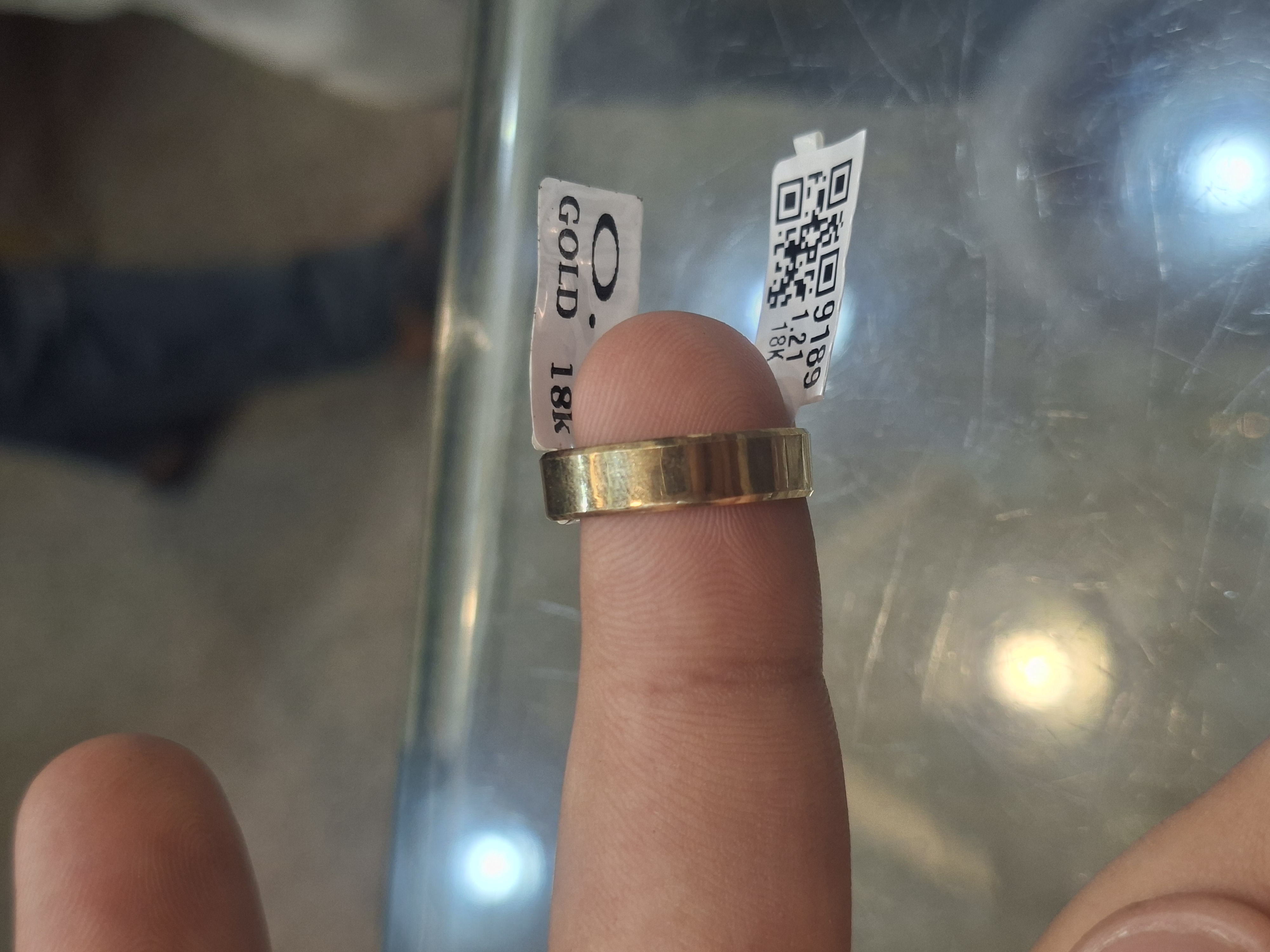 دبلة — OG — عيار 18 — صورة 1